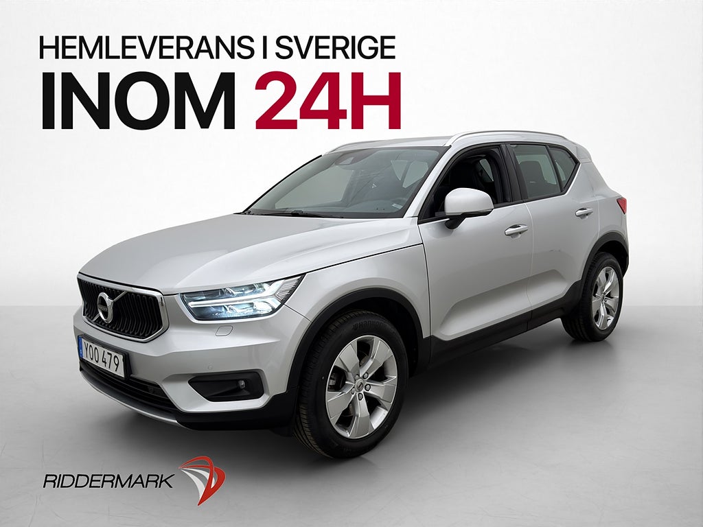 Volvo XC40 T4 AWD 190hk Momentum VOC Värm Skinn P-Sensorer