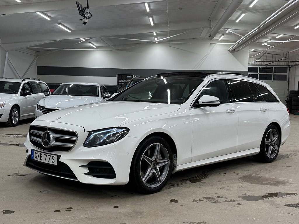 Mercedes-Benz E 220 T d 9G AMG PANO WIDESCREEN BURMESTER EU6