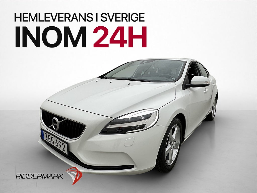 Volvo V40 T3 Kinetic Värmare VOC P-Sensorer En-Brukare
