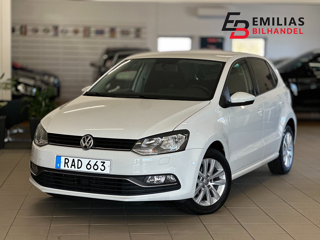Volkswagen Polo 5-dörrar 1.2 TSI BMT Base Bluetooth 90hk