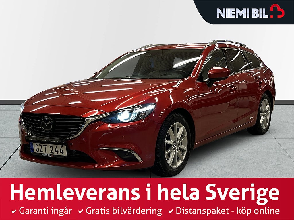 Mazda 6 Wagon 2.2SKYACTIV-D AWD Drag/Kamera/BOSE/MoK/Full Serv.