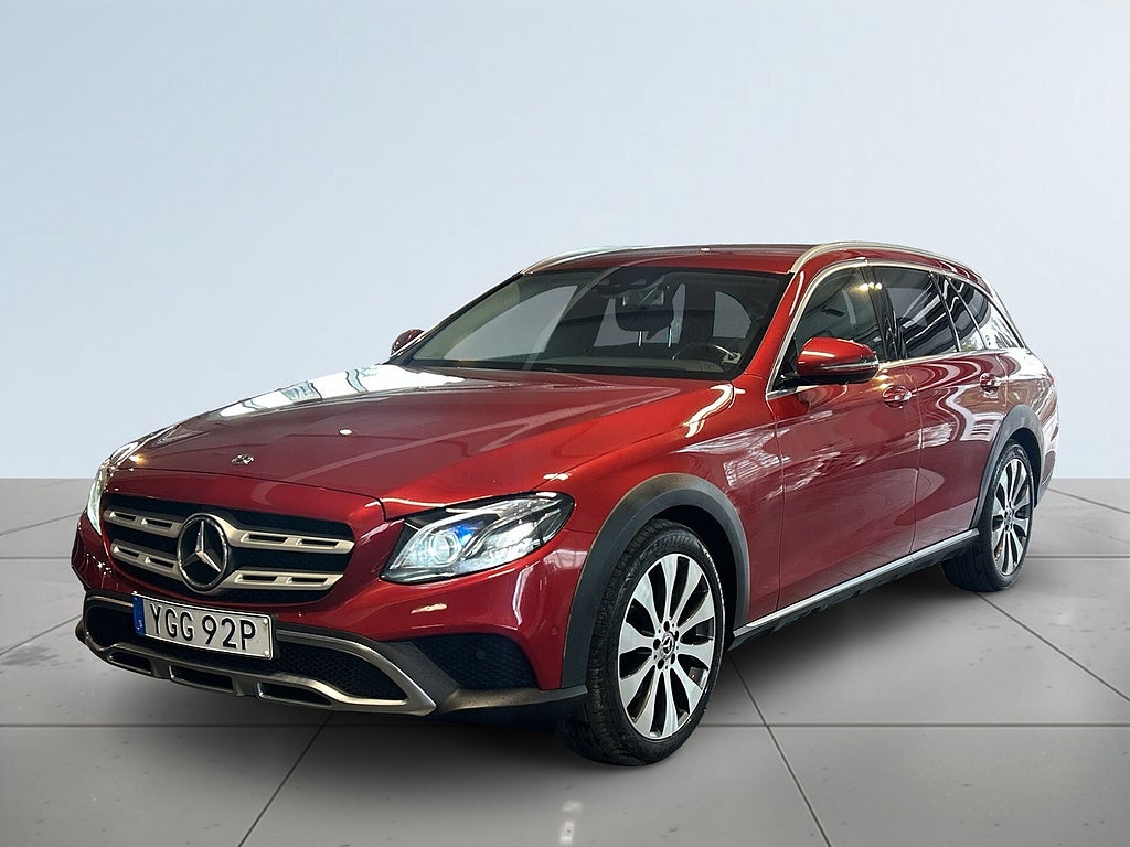 Mercedes-Benz E 220 d 4M All-Terrain Avantgarde 360/HuD/Dvärm/SoV/Drag