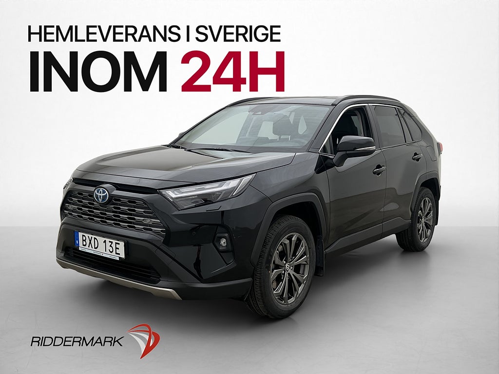Toyota RAV4 222hk AWD Hybrid Skinn Kamera Adaptiv Navi Drag