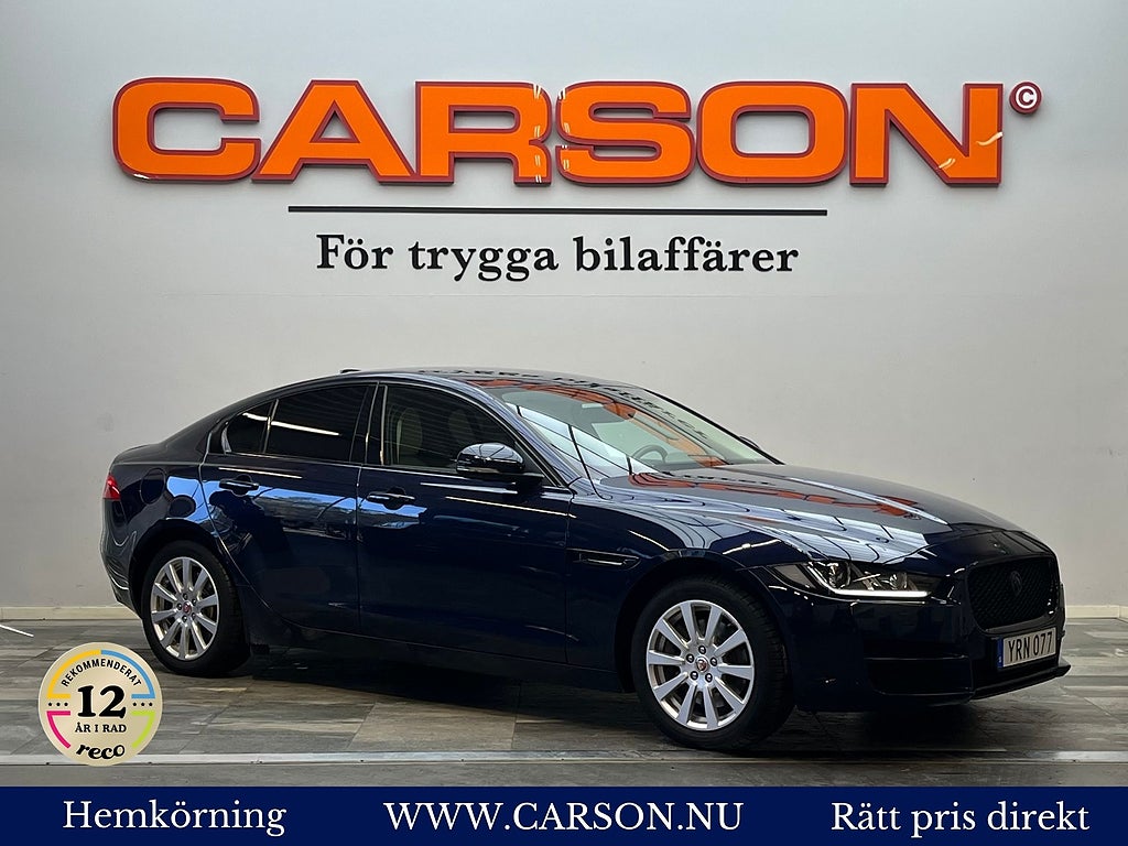 Jaguar XE 20d AWD Meridian Navi Backkamera Värmare Drag