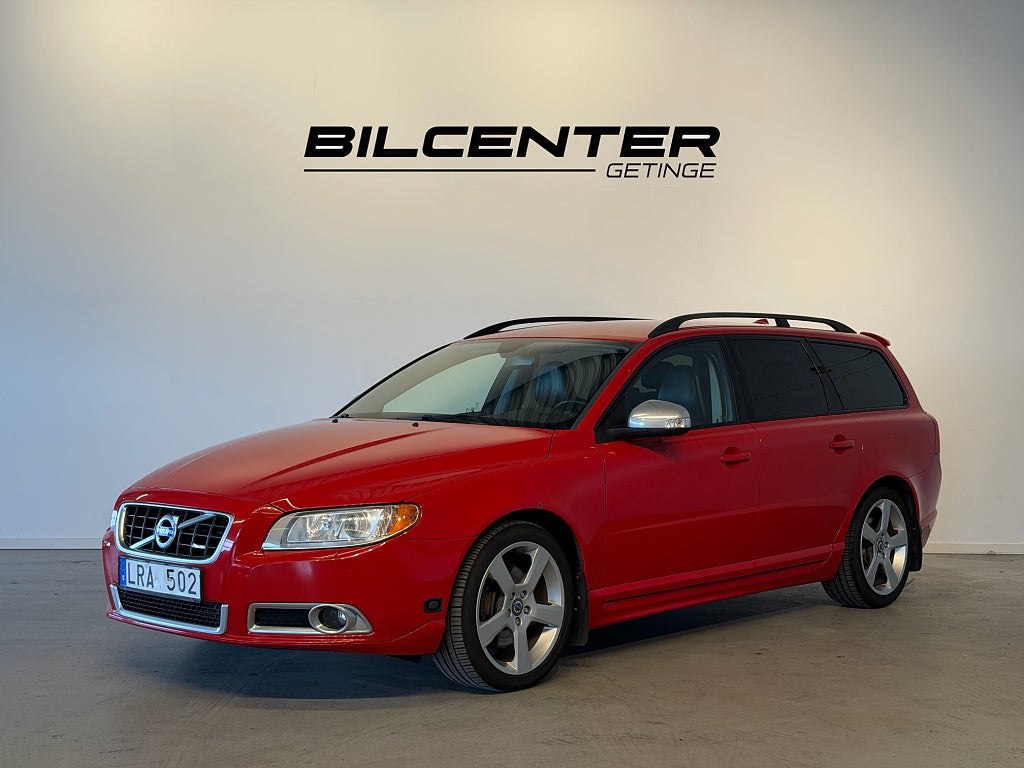 Volvo V70 2.5FT Geartronic R-Design | Drag | 1 ägare | Vinterhjul