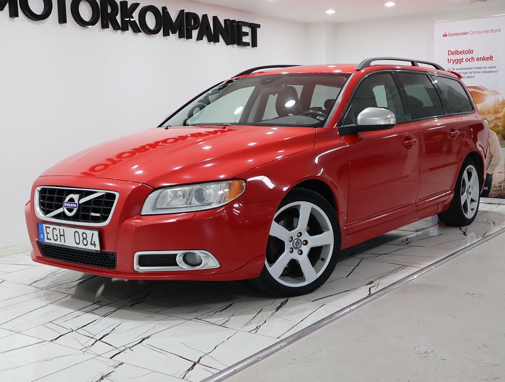 Volvo V70 2.4D R-Design Dragkrok Läder Värmare 2-Ägare
