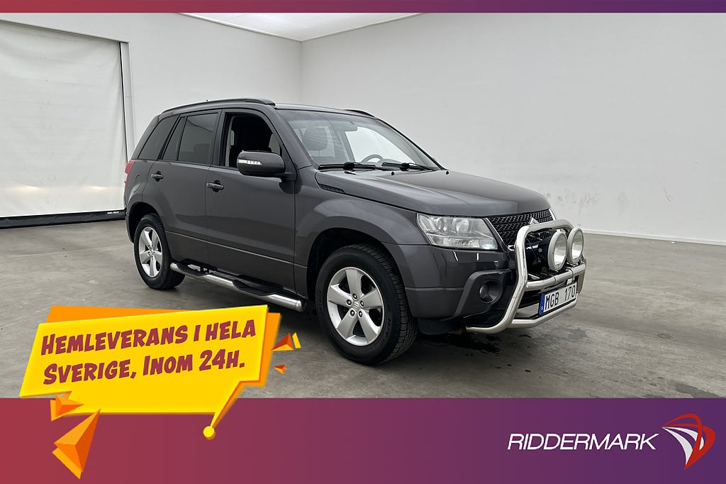 Suzuki Grand Vitara 2.4 4WD 169hk Dragkrok Extraljus