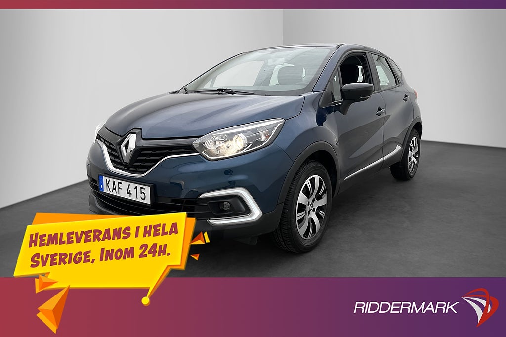 Renault Captur 0.9 TCe 90hk 1 Brukare Navigator 404kr Skatt