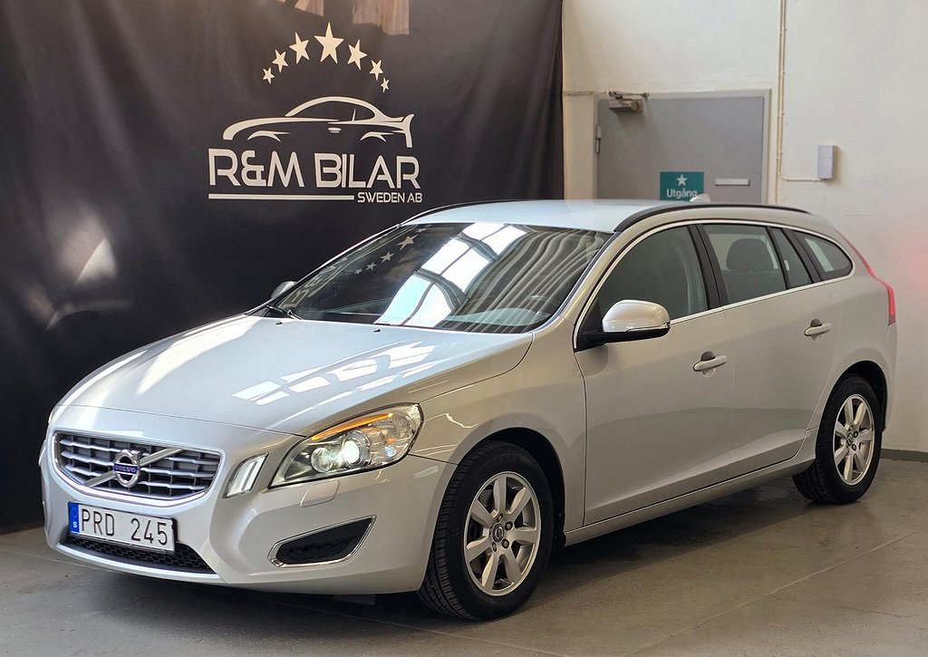 Volvo V60 D2, Lågmilare, 1-ägare, Ny Kamrem/Serv/Bes,116HK