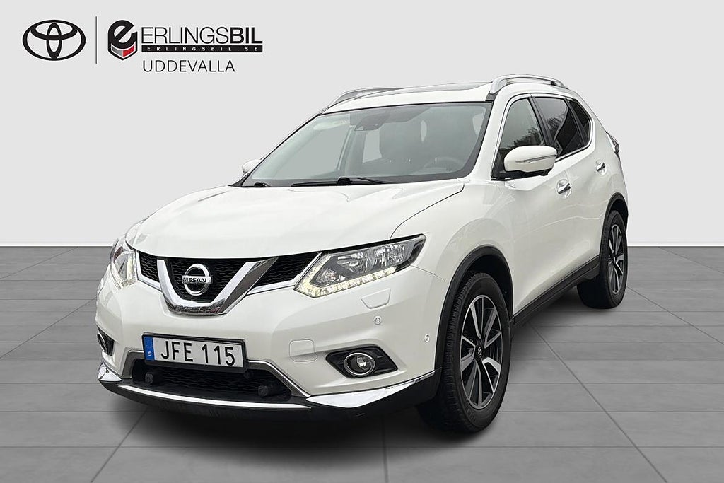 Nissan X-Trail 1.6 dCi XTRONIC CVT AUT 7-SITS TAKLUCKA 360KAMERA