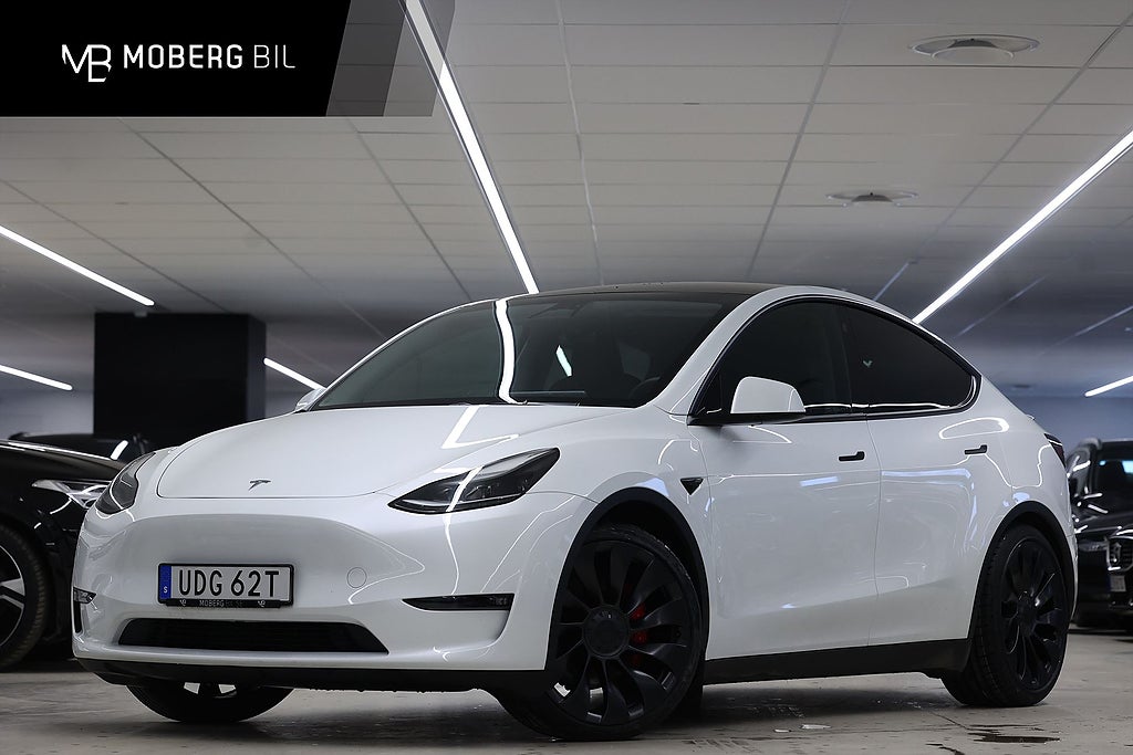 Tesla Model Y Performance 534hk Drag Pano Navi