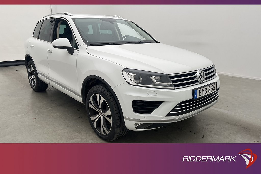 Volkswagen Touareg V6 4M 206hk D-Värm Kamera Navi Skinn Drag