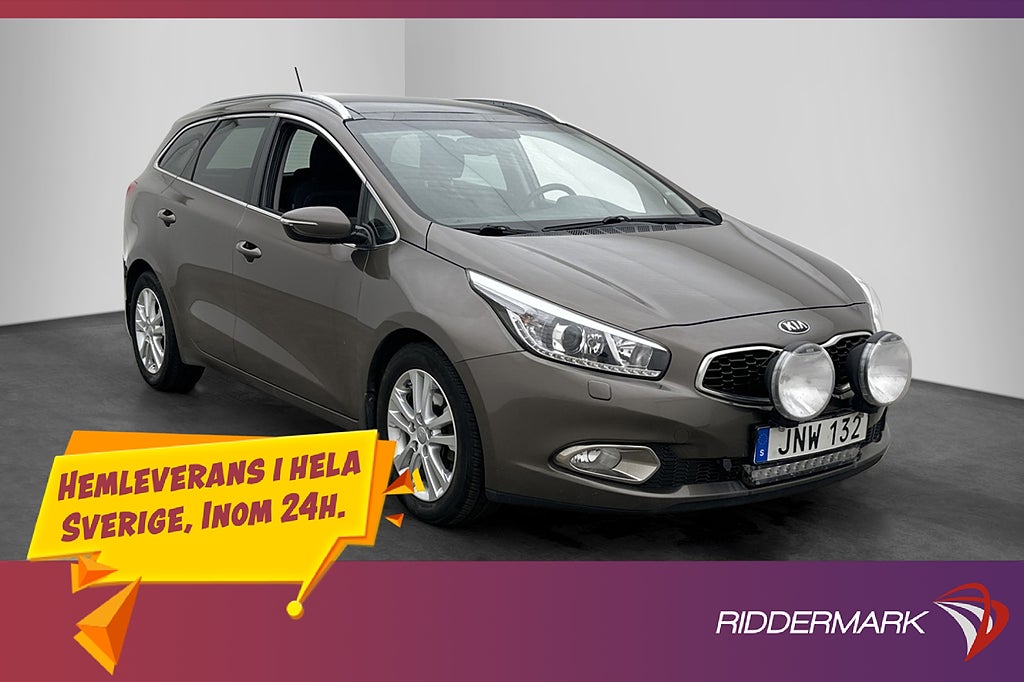 Kia Ceed 1.6 128hk EX Comfort Panorama Värmare Navigation