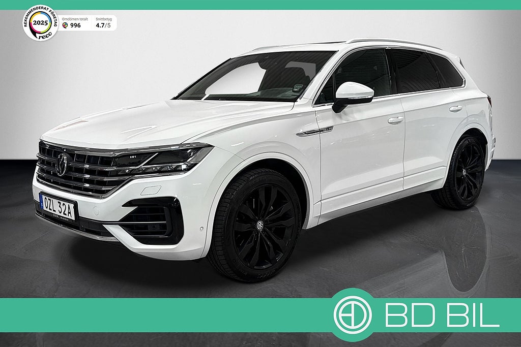 Volkswagen Touareg V6 R-LINE PANORAMA EXECUTIVE FYRHJULSSTYRNING