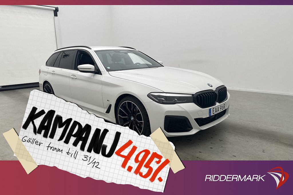 BMW 520 d xDrive Touring M Sport HiFi Kamera 4,95% Ränta