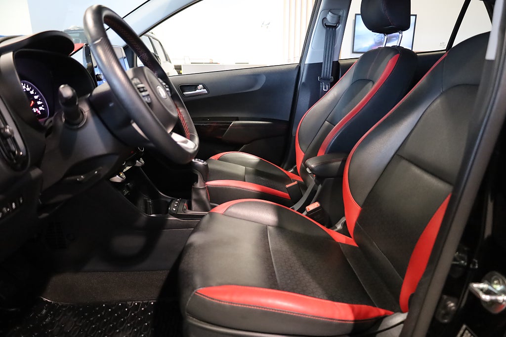 Kia Picanto 1,0 T-GDI GT-Line Navi Kamera Läder CarPlay Keyless