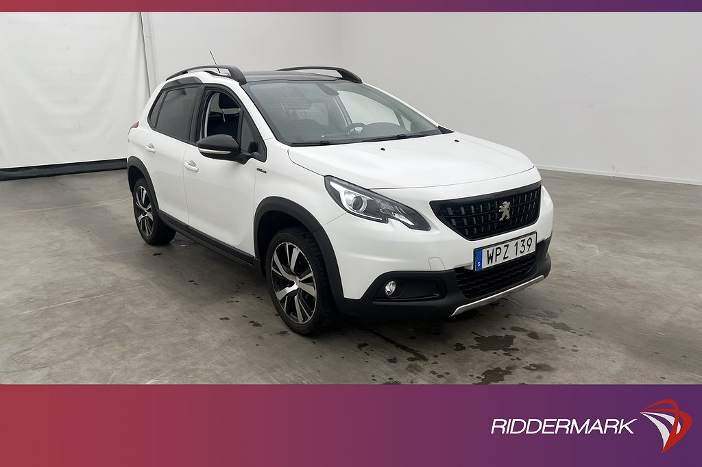 Peugeot 2008 130hk GT-Line Panorama Halvskinn 4,95% Ränta