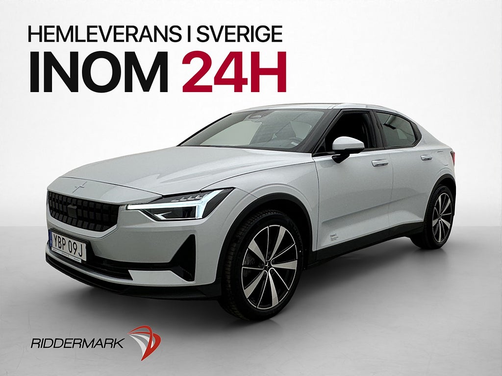 Polestar 2 Standard Range Single Motor Plus Värmare Pano H/K