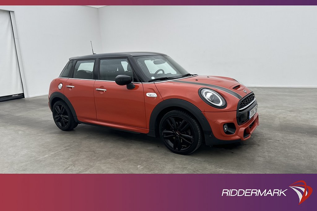 MINI Cooper S 5-dr 192hk JCW Skinn Keyless Sensorer