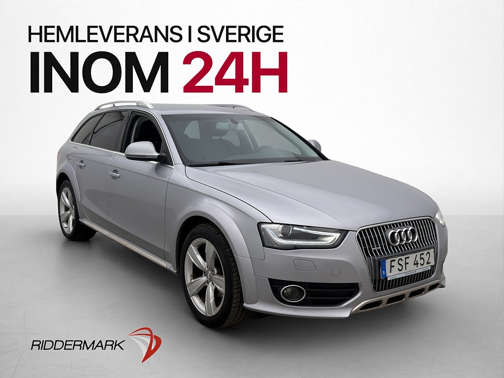Audi A4 Allroad 2.0 TDI Quattro 190hk Dragkrok Navi