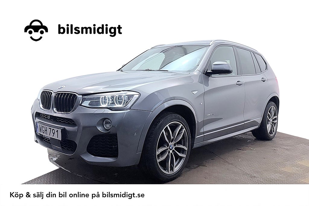 BMW X3 xDrive20d Aut M Sport Drag Pano Värmare H/K Delläder