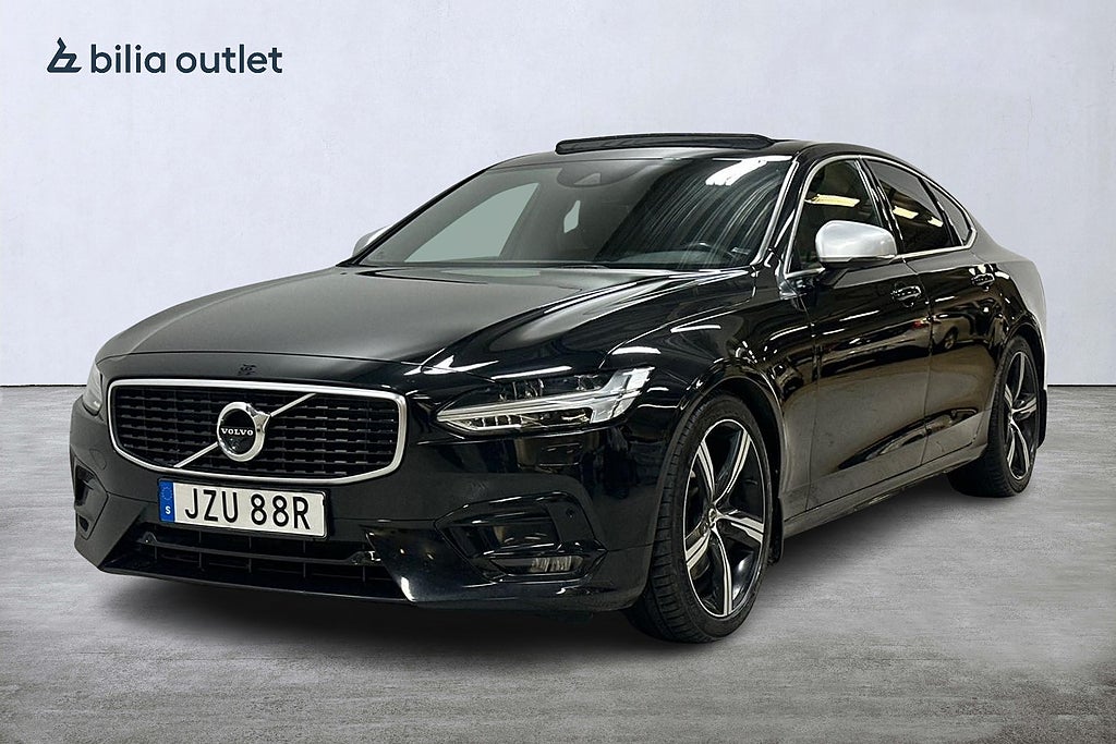 Volvo S90 D5 AWD R-Design 235hk Pano H/K 360° HUD Drag