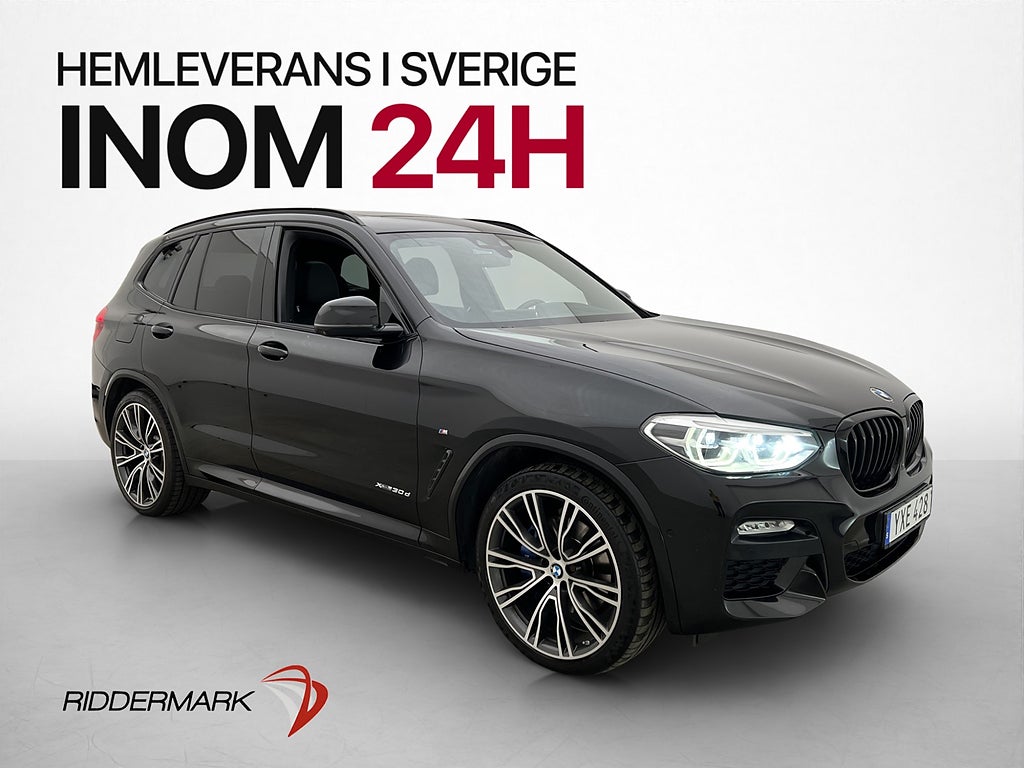 BMW X3 xDrive30d M Sport Innovation D-Värmare Pano H/K Drag