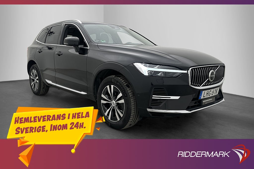 Volvo XC60 Recharge T6 AWD 360°  Värmare Pano Skinn Drag