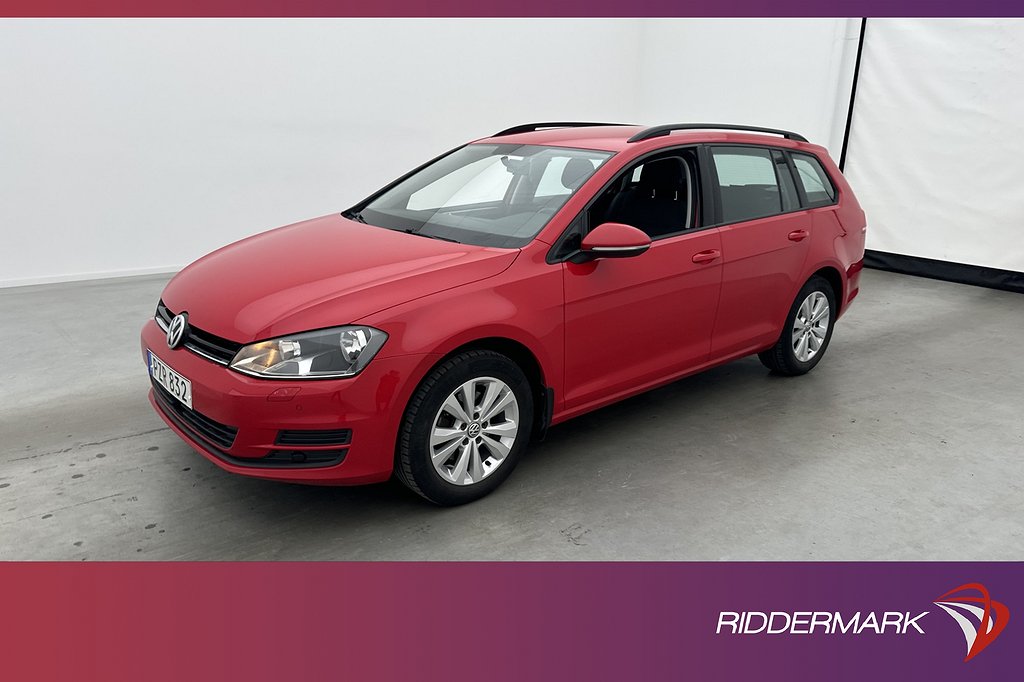 Volkswagen Golf 1.4 MultiFuel 125hk M/K-Värmare CarPlay Drag