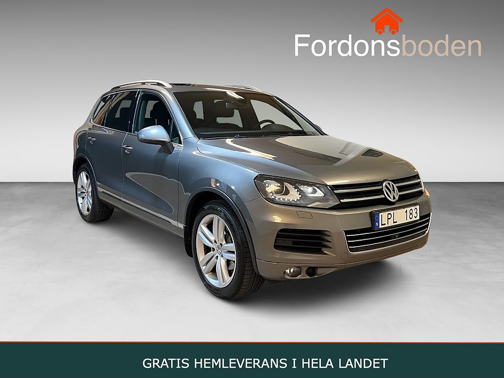 Volkswagen Touareg 3.0 V6 TDI 4Motion Luftfjädring Pano Minnesstolar Drag