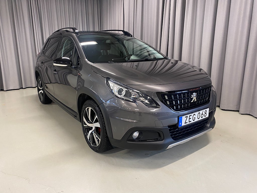 Peugeot 2008 GT-Line 110hk Automat CarPlay Panorama