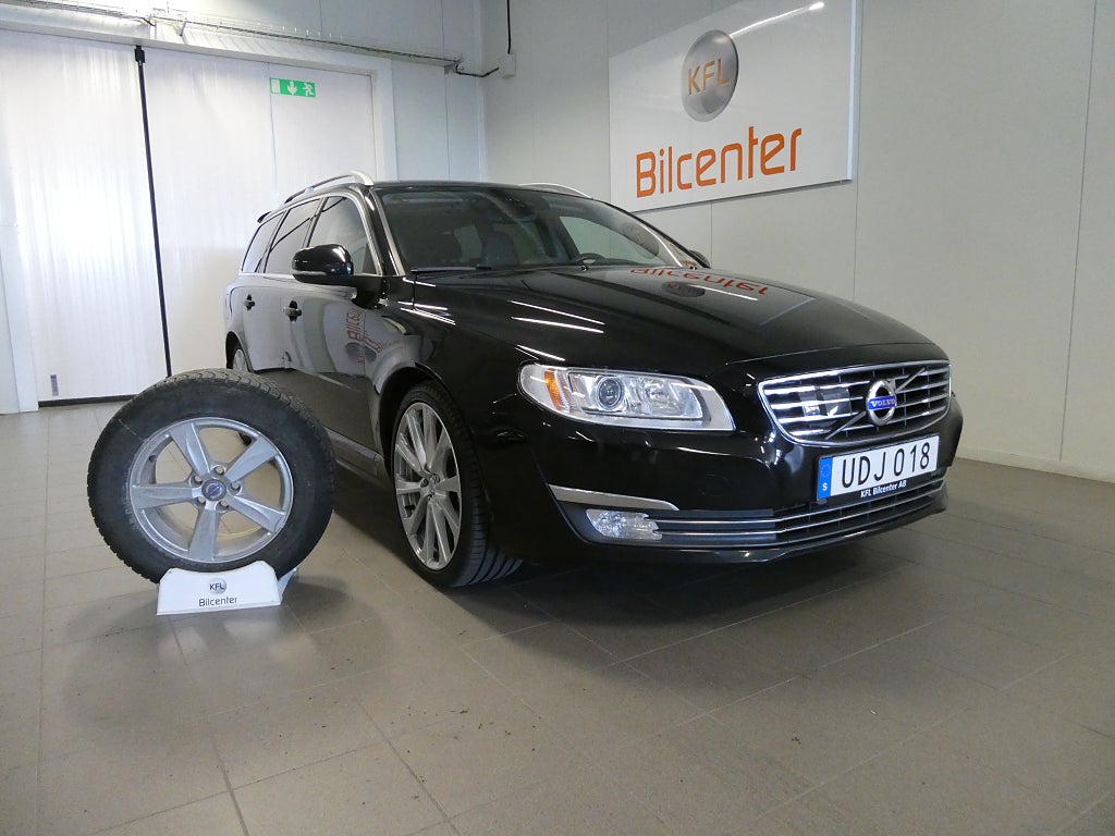Volvo V70 D4 Classic, Summum VOC-Drag-Skinn-Värmare-SoV 