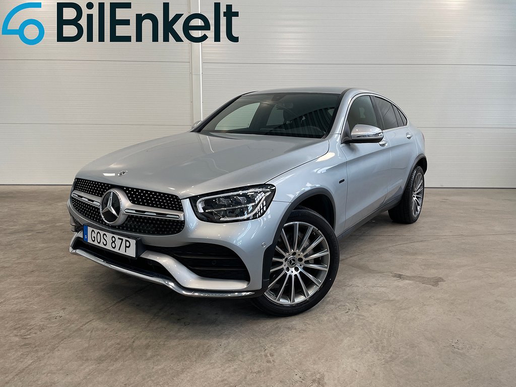 Mercedes-Benz GLC 300 e Coupé 4Matic AMG Drag Kamera 2021 320hk