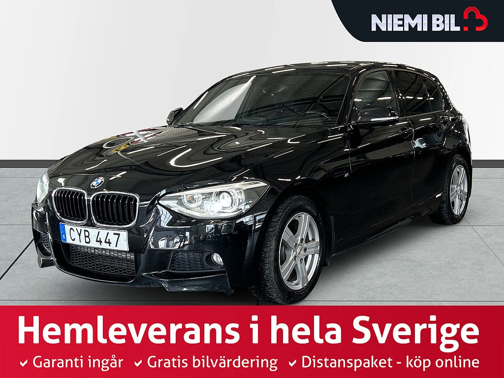 BMW 118d xDrive 5-dörrars M Sport S&V-hjul/Psens/BT/Farthållare