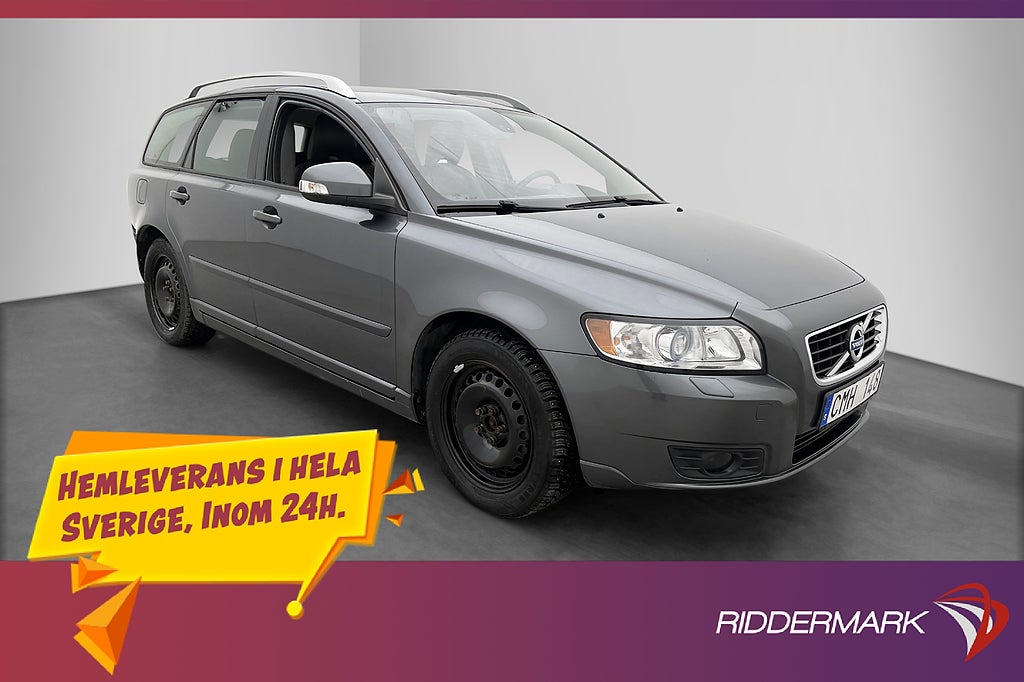 Volvo V50 D3 Geartronic Summum Skinn Drag Välservad 150hk