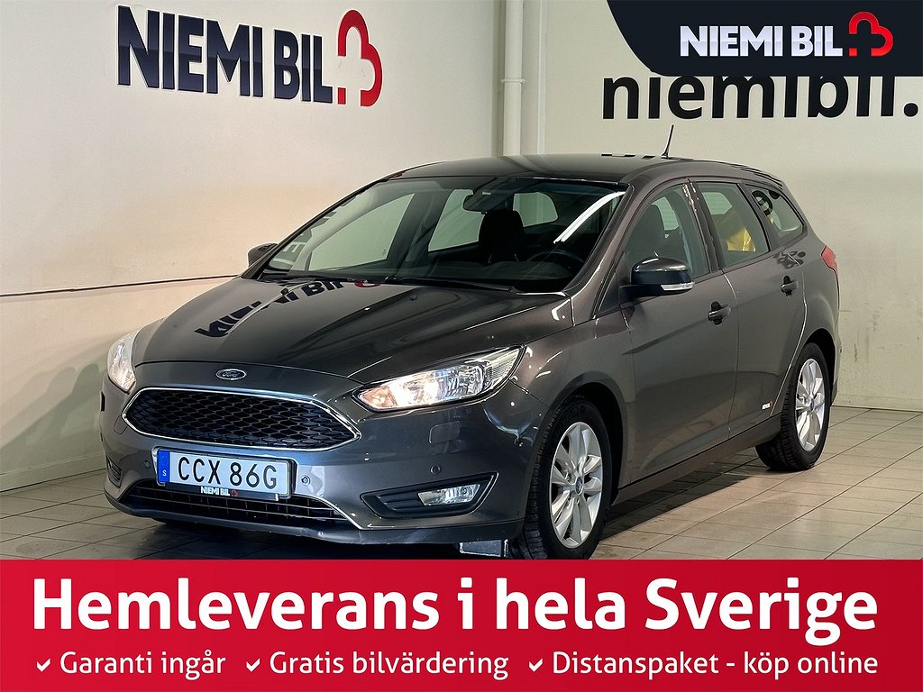 Ford Focus Kombi 1.5 TDCi Navi Bluetooth Psens S/V-hjul