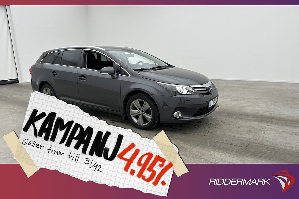 Toyota Avensis 147hk Edition 50 Kamera Halvskinn 4,95% Ränta