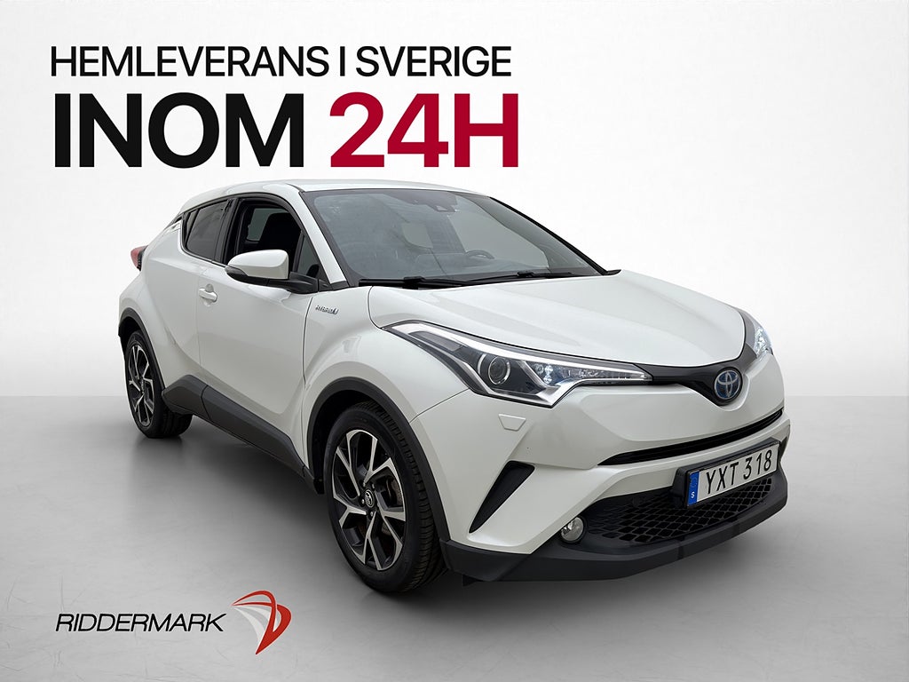 Toyota C-HR Hybrid 122hk X-Edition M&K Värm JBL Kamera Skinn