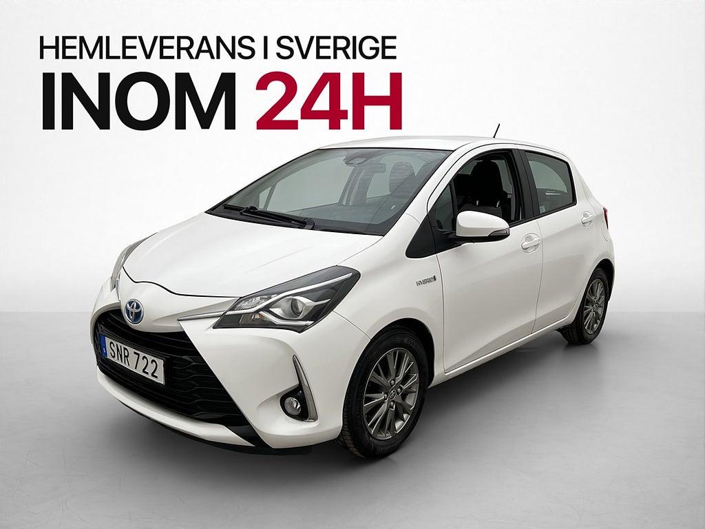 Toyota Yaris Hybrid 101hk Active Kamera Två-Brukare Nyservad