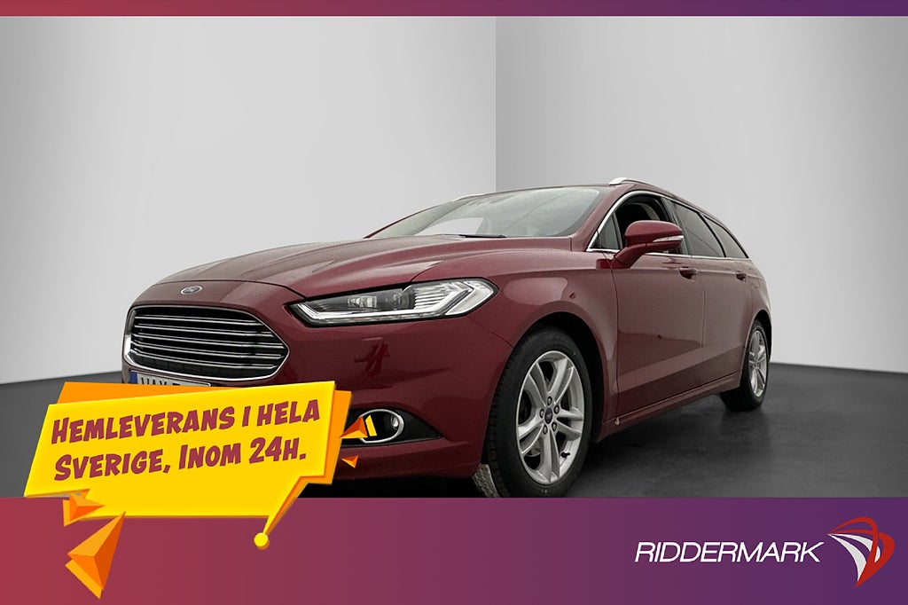 Ford Mondeo Kombi 160hk Business Navi Sensorer Halvskinn