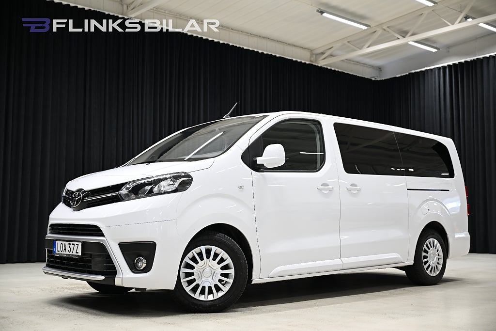 Toyota Proace Verso 2.0 D-4D 144HK Lång|9-Sits|Dubbeldörr|Lågmil|Leasbar