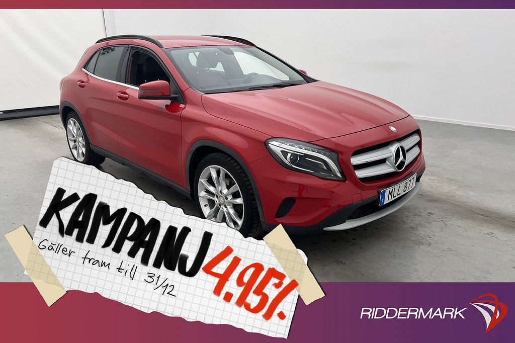 Mercedes-Benz GLA 200 CDI 136hk Business Kame 4,95% Ränta