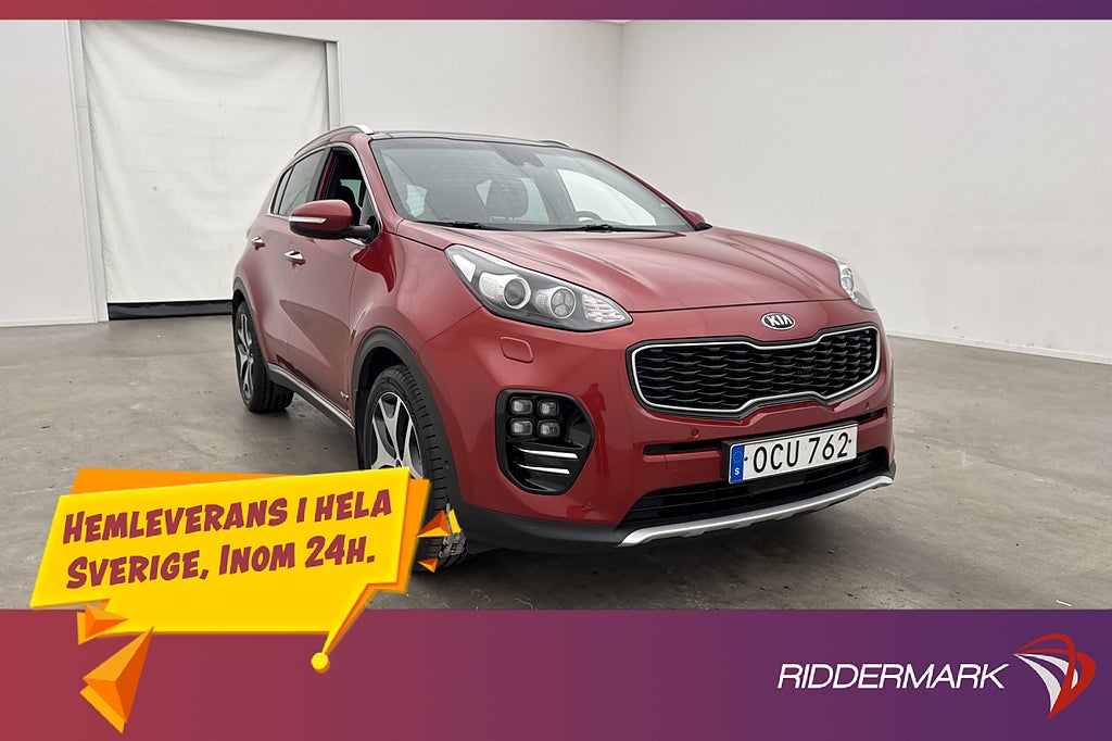 Kia Sportage 2.0 CRDi AWD GT-Line Panorama Drag Skinn Kamera
