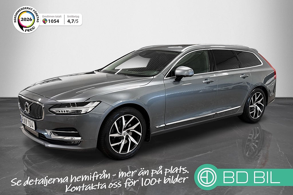 Volvo V90 D4 AWD INSCRIPTION PANORAMA B&W 360 KAMERA KAMREM BYTT