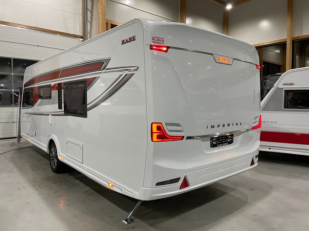 Kabe Imperial 630 TDL E2 KS /AC/Läder/Långbäddar/Badrum bak - Kabe