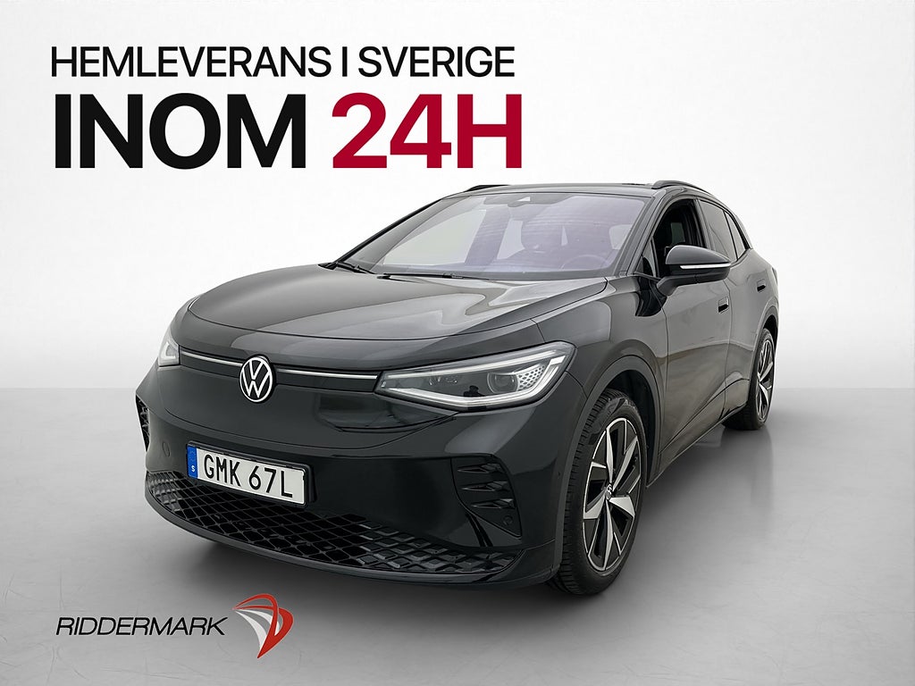 Volkswagen ID.4 GTX 4M 77kWh MOMS Drag Kamera Värmepump Navi