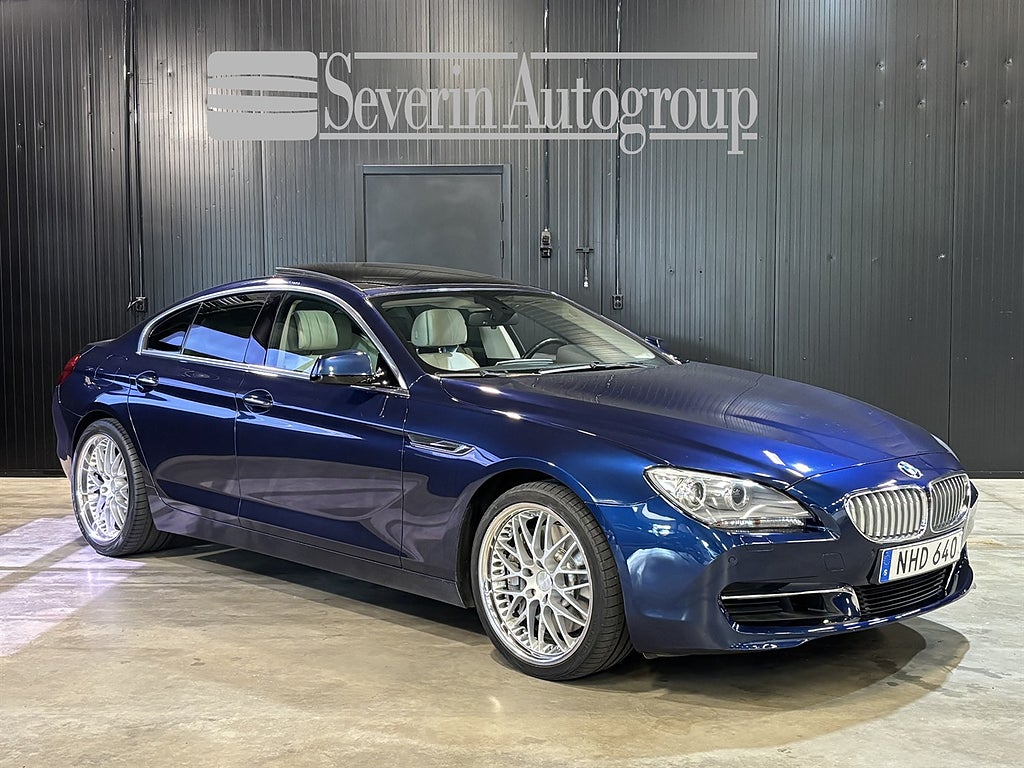 BMW 650 i xDrive Gran Coupé  Sv-Såld