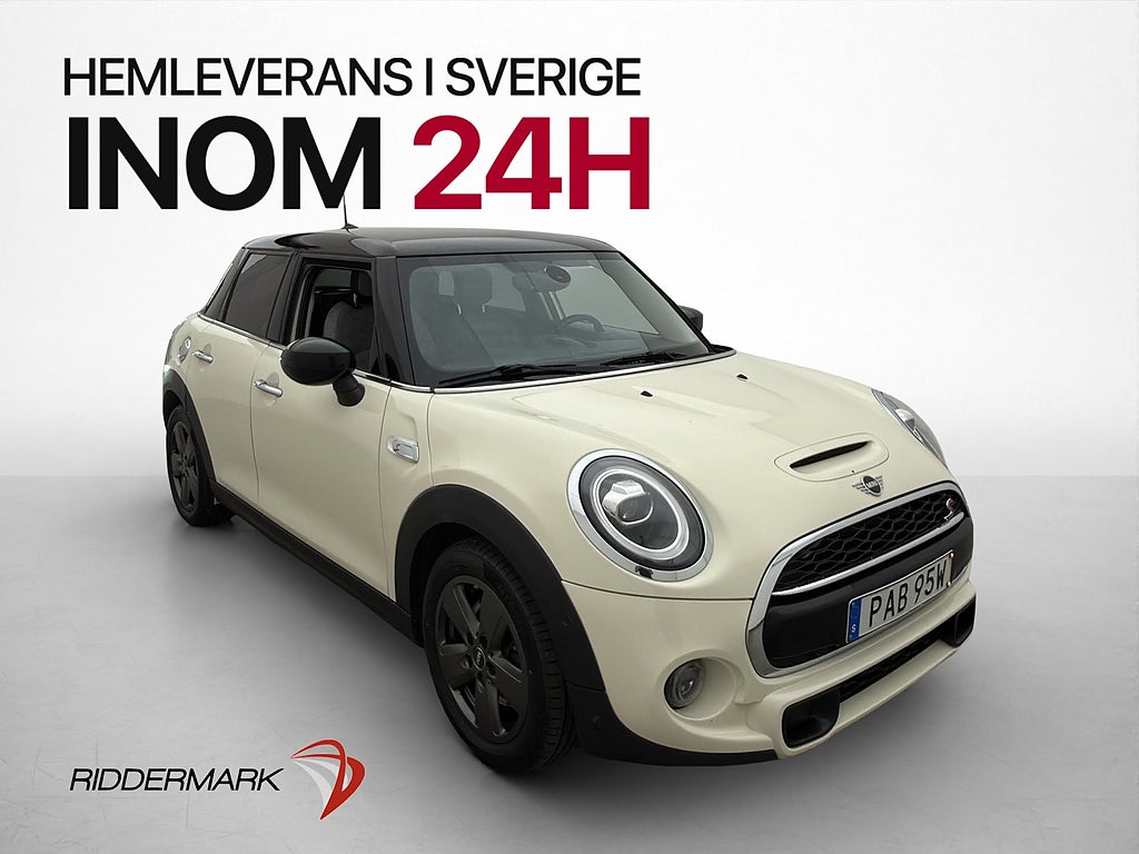 MINI Cooper S 192hk Chili Sensorer Farthållare HalvSkinn