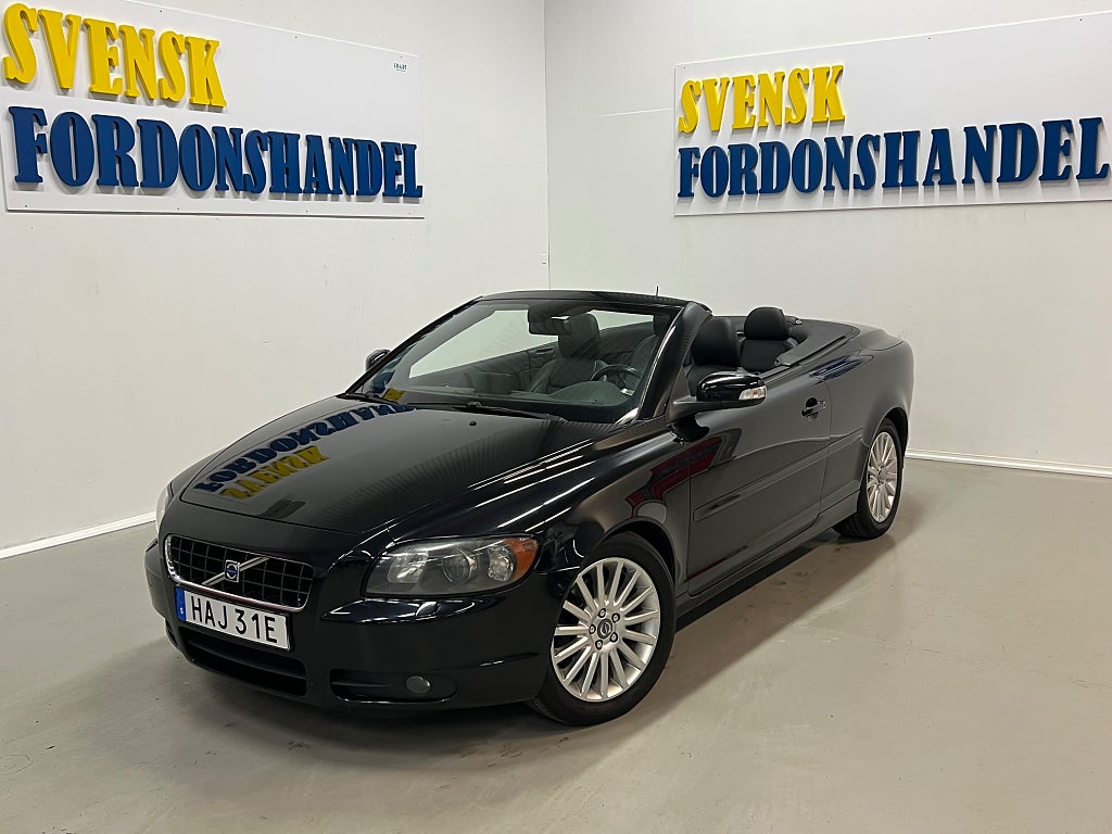 Volvo C70 D5 Automat Summum Cabriolet Navi Skinn *HÖSTPRIS*
