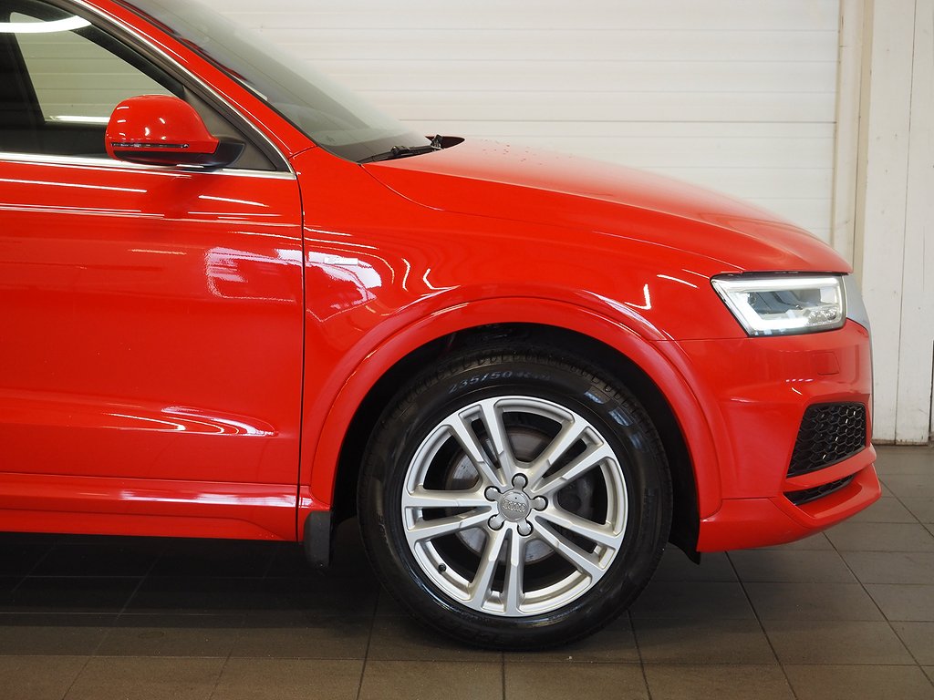 Audi Q3 2.0 TDI 184hk quattro S-Line | Dragkrok | 2018